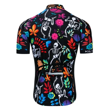2019 Keyiyuan Bărbați Ciclism Jersey Shirt Respirabil Bicicleta Jersey Maneci Scurte Biciclete Ciclism Îmbrăcăminte Ciclism mtb purta Ciclismo