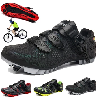 2020 Nouă Dimensiune Mare MTB de Ciclism Pantofi Bărbați Respirabil în aer liber, Biciclete Rutier Pantofi Femei Nealunecoase Auto-Blocare Biciclete Pantofi Adidași