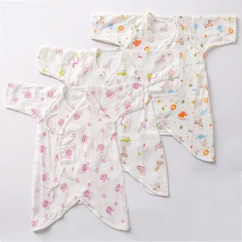 3Pcs/Set Bumbac Fetita Romper Bumbac Floral Kimono Bebe Stil Fată Băiat de Îmbrăcăminte Copilul Nou-născut Haine pentru Sugari Salopeta 0-6M