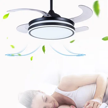 De purificare a aerului ventilator de tavan ion negativ de purificare a aerului ventilator cu lampa invizibil ceilng ventilator lampa