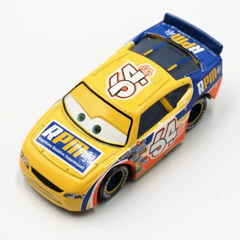 Disney Pixar Masini Nr. 64 RPM Racer 1:55 Scară turnat sub presiune din Aliaj de Metal Modle Jucării Drăguț Auto Pentru Copii Cadouri Fulger McQueen