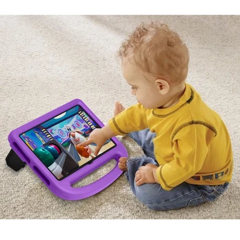 EVA Portabil Stand de Copii de Siguranță Spumă Antișoc husa Pentru Amazon fire HD 8 Plus 10 Gen 8.0 inch 2020 Caz