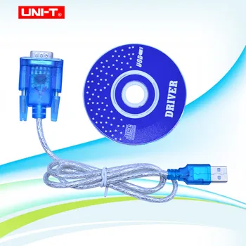 UNITATEA UT61E Multimetru Digital RS232 la USB cablu cu CD-ul cu Software PC cablu de transfer pentru UT61A UT61B UT61C UT61D UT61E