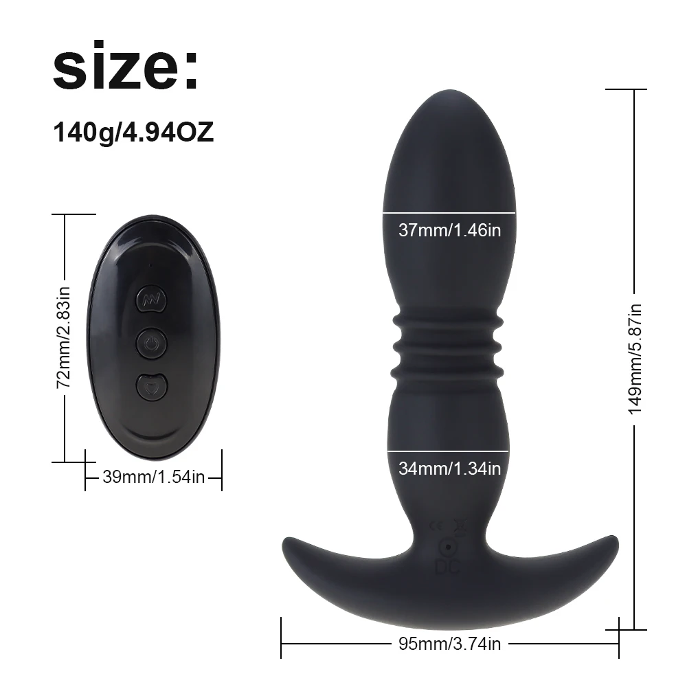 Revo 2 Grey Nexus - Vibrator ajustabil masaj prostata