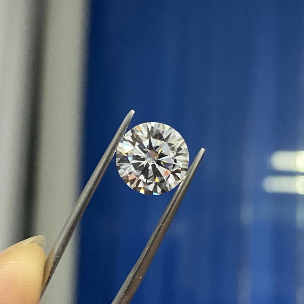 Adelaide shelf Removal Cumpara Meisidian laborator diamant excelent 4 carate 10mm d vvs1 culoare  de trecere pozitiv diamant tester 3 alb moissanite piatră prețioasă |  Bijuterii Fine ~ Funkit.ro