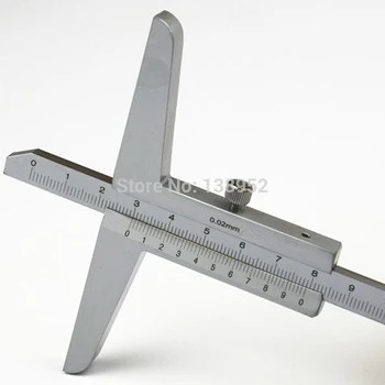 0-150mm 0-200mm 0-300mm oțel Depth Gauge Șubler cu Vernier Depth Gauge Șubler micrometru de Adâncime Instrument de Măsurare