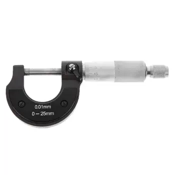 0-25mm/0.01 mm Micrometru de Exterior Gauge Șubler cu Vernier Ecartament de un Metru Micrometru Oțel Carbon Instrumente de Măsură