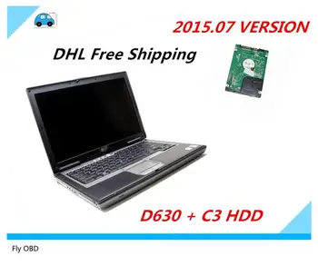 .07 mai noua versiune MB Star c3 MB STAR C3 Software-ul de HDD pentru diagnosticul multiplexor cu LAPTOP laptop D630