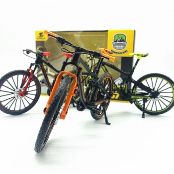 1: 10 din aliaj de munte vehicul off-road de simulare biciclete model cu 5A șoc cutie ornament Vehicule de jucărie