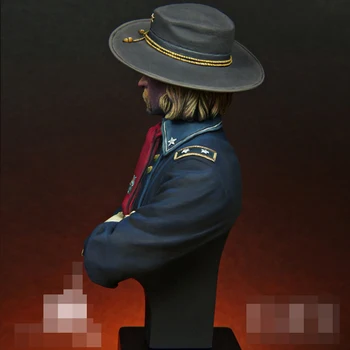 1/12 Bust Rășină Model De Kit De George A. Custer, 1865 Nevopsite