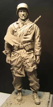 1/16 vechi sta omul cu haina (FĂRĂ BAZĂ ) Rășină figura truse Model in Miniatura gk Unassembly Nevopsite