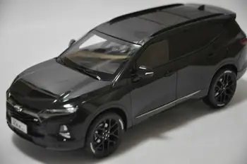 1:18 turnat sub presiune Model pentru Cherolet Chevy Blazer RS 2020 SUV Negru Aliaj Masina de Jucarie Miniatura de Colectie Cadouri deschizatoare de drumuri