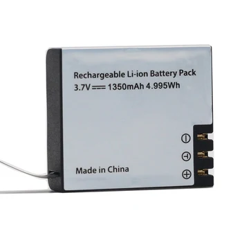 1/2 buc 1350mAh 3.7 V Li-ion de Reîncărcare a Bateriei Pentru EKEN H9R H8R H3R H9 H8 H8pro H3 SJCAM SJ4000 Camera de Acțiune Bateria