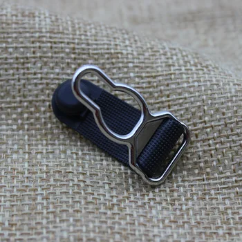 1.2 cm Jartiera clip Îmbrăcăminte clip accesorii de Îmbrăcăminte Cusut Consumabile Metal+ PP suspensor clip 30 buc/lot