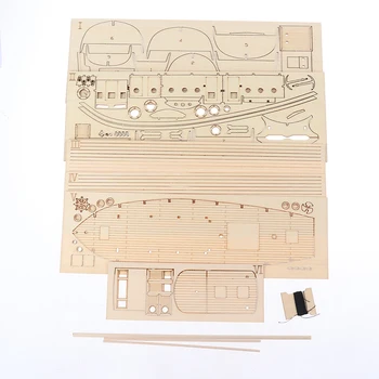1/30 Nurkse de Asamblare din Lemn cu Panze DIY din Lemn Kit Puzzle Jucărie de Navigatie Navă Model de Cadou pentru Copii și Adulți
