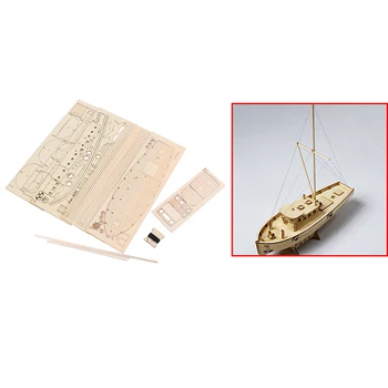 1/30 Nurkse de Asamblare din Lemn cu Panze DIY din Lemn Kit Puzzle Jucărie de Navigatie Navă Model de Cadou pentru Copii și Adulți