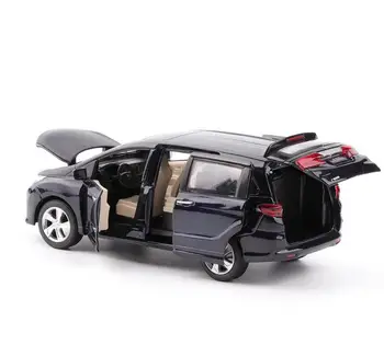 1:32 aliaj trage înapoi mașină de jucărie model de simulare Honda Odyssey,muzical& intermitent 6 deschide ușile,turnat sub presiune, metal,transport gratuit