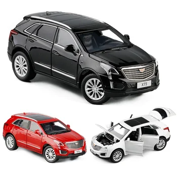 1:32 Cadillac-XT5 turnate din aliaj model de masina ediție de colecție, mașini de jucărie cadou de ziua băiat transport gratuit