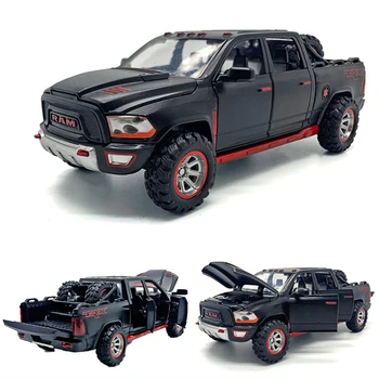 1:32 Simulare La Scară Dodge Aliaj Model De Masina RamTRX Preluare Metal Model De Masina Jucării Trage Înapoi Masini De Jucarie Pentru Copii Cadouri De Colectie