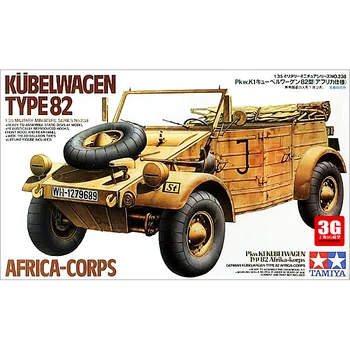 1:35 Scară de Asamblare Model de Masina-al doilea Război Mondial German de Tip 82 Jeep Ansamblul Model de Transport Gratuit 35238