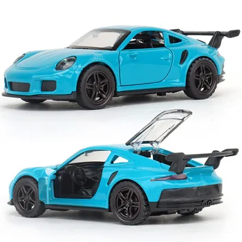 1:36 Trage Înapoi Aliaj de Simulare Mașină de Jucărie Modelul 911 GTR Raptors Sport Off-Road Diecasts Jucarii Copii Vehicule Pentru Copii Băieți Cadou