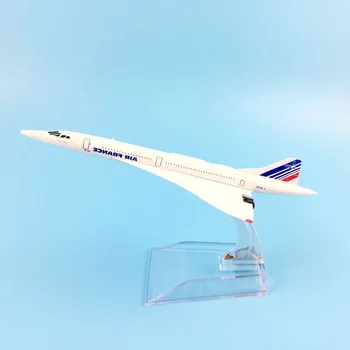 1/400 16cm turnat sub presiune Air France Concorde Avion Avion Avion Model de Copii Cadou