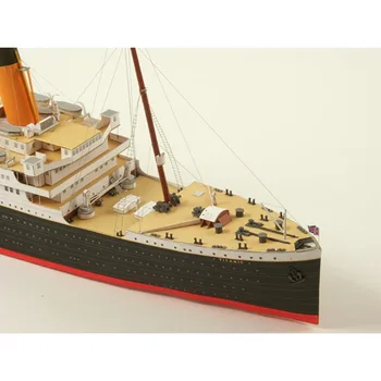 1:400 Titanic Britanic Titanic Cruiser Hârtie 3D Model de Nave Model de Manual DIY Militare Fan Colecție Cadou Jucărie pentru Copii pentru Adulti