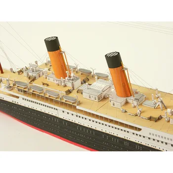 1:400 Titanic Britanic Titanic Cruiser Hârtie 3D Model de Nave Model de Manual DIY Militare Fan Colecție Cadou Jucărie pentru Copii pentru Adulti
