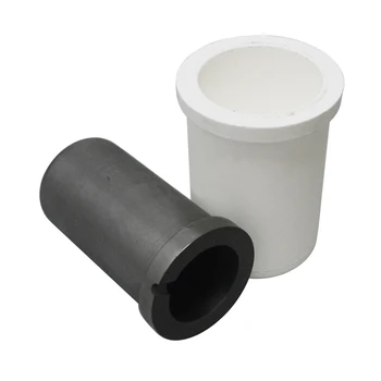 1-5 KG Cuptor cu Inducție Dedicat Creuzet de Grafit Cana Cu Cuarț Ceramice de Protecție Maneca pentru Topirea Metalelor Set Combinație