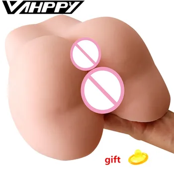 1,5 kg de Silicon Cur Mare sex 3D papusa vagin artificial Dubla Canale de Jucarii Sexuale pentru Bărbați masturbator cupa se Masturbeze pentru om
