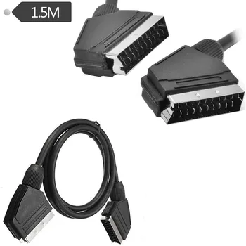 1.5 m Cablu SCART-SCART cablul cu 21 de Pini Conectat