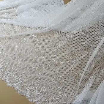 1.5 m lățime genelor dantelă tesatura Ajurata dantelă rochie de DIY accesorii