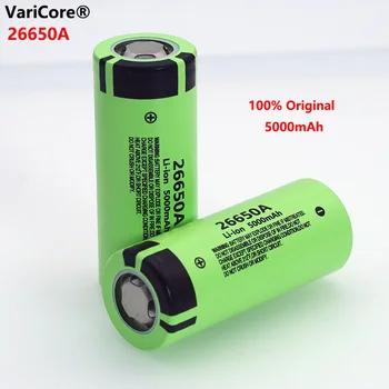 1-6pcs VariCore 26650A Baterie Li-ion 3.7 V 5000mA baterii Reîncărcabile Evacuarea 20A Putere acumulator pentru lanterna E-instrumente