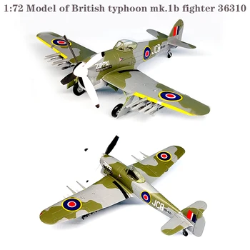1:72 Luptător model Britanice typhoon mk.1b timpul al doilea Război Mondial produsului Finit modelul de colectare 36310