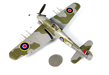 1:72 Luptător model Britanice typhoon mk.1b timpul al doilea Război Mondial produsului Finit modelul de colectare 36310