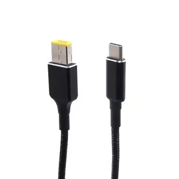 1,8 m 100W USB Tip C la 5.5x2.5mm Plug de sex Masculin Converter PD Încărcător Cablu pentru Lenovo Thinkpad 20V 2.25 O 3.25 4.5 UN Încărcător de Laptop