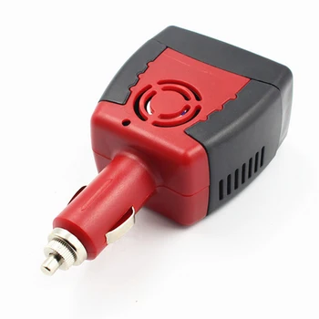 1 buc 150W 12V DC-220V AC Bricheta de Alimentare Auto Invertor de Putere Adaptor 0.5 UN Încărcător USB Port Audio Transformator