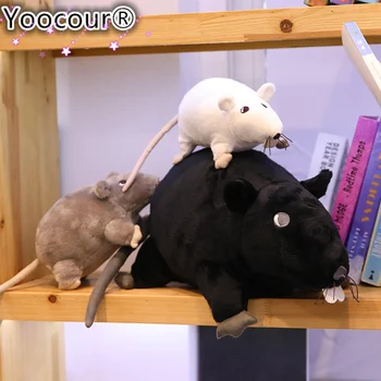 1 buc 20cm Noul Mini Moale de Pluș Simulare Mouse-ul Păpușă de Pluș Umplute Rat Animal de Pluș Jucărie Mascota Peluche Mouse-ul Papusa pentru Copii