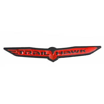 1 BUC 3D Metal Traseu Hawk Emblema Spate Insigna Portbagaj Auto Autocolante pentru RAM 1500 2500 3500 Jeep Grand Cherokee Dodge Challenger