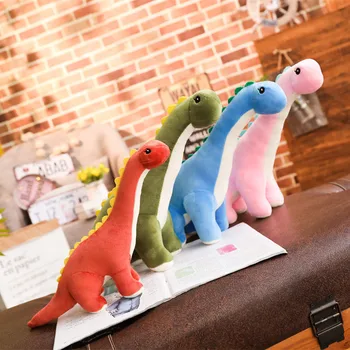 1 buc 60/80cm Desene animate Drăguț dinozaur gât Lung Jucărie de Pluș moale animale animale de Pluș de Înaltă calitate Kawaii cadou de crăciun pentru copii