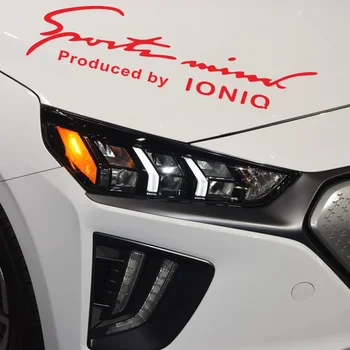 1 buc Autocolant Auto Pentru Hyundai Ioniq Auto Sprancene Lumina Insigna Decoratiuni Autocolante Pentru Masina Accesorii DIY