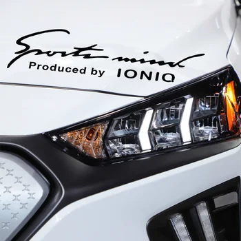 1 buc Autocolant Auto Pentru Hyundai Ioniq Auto Sprancene Lumina Insigna Decoratiuni Autocolante Pentru Masina Accesorii DIY