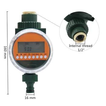 1 buc Automat Electronic Display LED Senzor de Ploaie Apă Timer Grădină, Fermă, Agricultură, Sistemul de Irigare Controlere