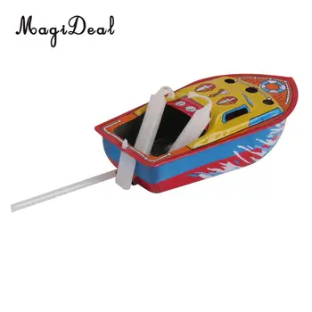 1 buc Clasic Fier Lumânare cu Abur Barca Jucărie Europene Piscină cu Apă Jucărie Plutitoare POP POP Barca Jucărie pentru Copii Cadou de Ziua de nastere