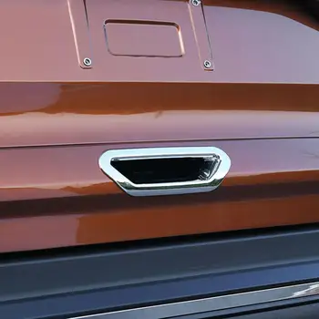 1 BUC Coada Mânerul Ușii Castron cu Capac Pentru Ford Escape Kuga 2 2013-2018 Chrome Portbagajul din Spate a Mânerului Portierei Castron Capac Ornamental
