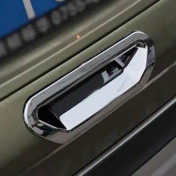 1 BUC Coada Mânerul Ușii Castron cu Capac Pentru Ford Escape Kuga 2 2013-2018 Chrome Portbagajul din Spate a Mânerului Portierei Castron Capac Ornamental