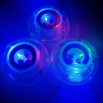 1 buc Copii de Schimbare de Culoare Strălucire Cadă de Duș Plutitoare Jucarie Baie de Lumină LED Jucării Bucurați-vă de Plăcere Baie pentru copii