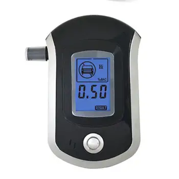 1 BUC Digital Alcool Tester Etilotest Respirație Alcool Tester Suflare Suflare Analizor Senzor Portabil LCD Dispaly pentru Masina