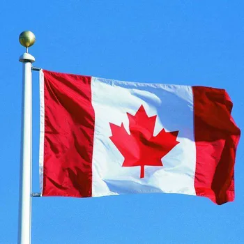 1 buc Mare cu Steagul Canadei Agățat Canada Naționale Țară Mare Steag Canada Banner Pentru Festivalul de Acasă Decoraiton 90*150 cm / 3*5 FT