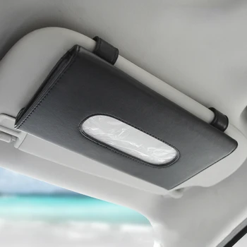 1 Buc Mașină de Țesut Cutie Prosop Seturi Auto Parasolar Cutie de Tesut Suport Auto de Depozitare Interior Decor pentru Accesorii Auto